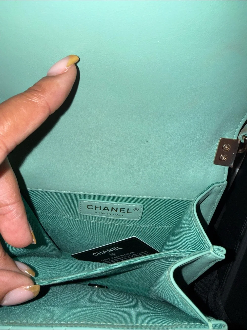 CHANEL classic boy